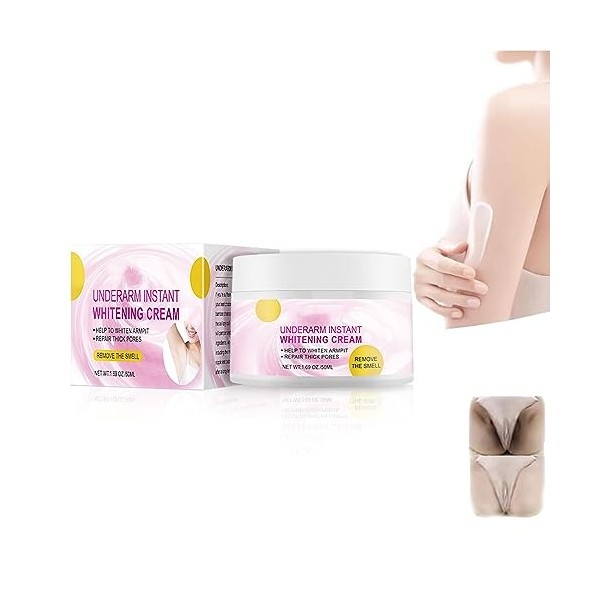 FUDGIO Unesita Underarm Whitening Cream, Intimate whitening Cream,Bikini Area Lightening Cream, Skin Lightening Cream, for Un