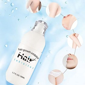 Inhibiteur de Croissance des Cheveux, Crème dinhibition des Cheveux Nourrissante en Profondeur Douce, 50 Ml Hydrate la Peau,