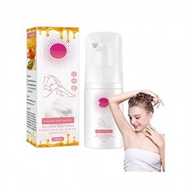 SmoothSweep Beeswax Hair Removal Mousse, Mousse Hair Removal Spray, Natural Permanent Hair Removal Spray, Hair Removal, For L