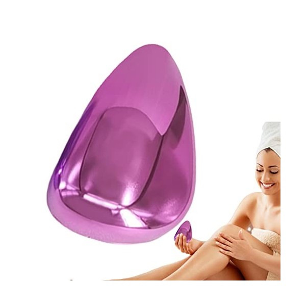 Épilateur en cristal en forme de goutte deau - Épilateur en cristal - Outil dépilation pour bras, jambes, dos, rapide, réut