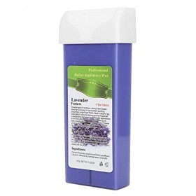 Rouleau de cire épilatoire à bille pour salon - 100 g de cire épilatoire professionnelle pour épilation à la maison avec épil