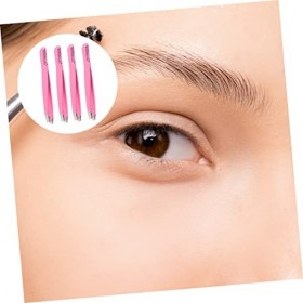 FOMIYES 4 Pièces Pince À Sourcils Diagonale Pince À Épiler De Précision Outils À Sourcils Gadgets De Maquillage Outils De Bea