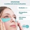 Patch Anti Cerne Yeux en Silicone Reutilisable Dr. Nature - Masque Anti Cerne et Anti Poche sous Les Yeux - Eye Patch Cernes 