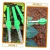 Yardwe Pince à Épiler Pour Le Ménage Pincettes Pince à Plantes Grasses Outils Pince à Épiler Portable Outil De Jardin Multi-u