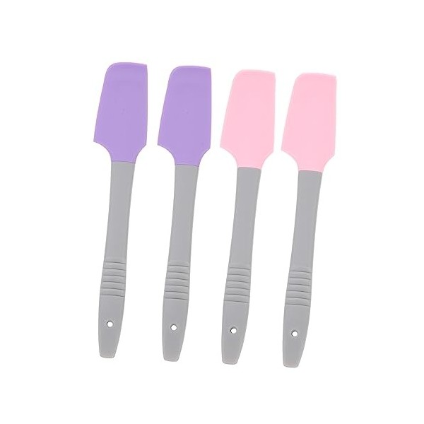 POPETPOP 4 Pièces Applicateur De Cire Outil De Mise Au Rebut De Cire Spatule À Épiler Bâtons De Cire En Silicone Bâtons De Ci