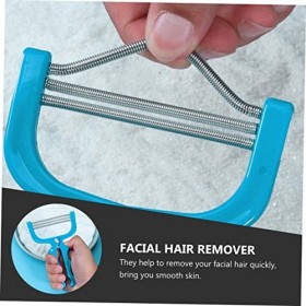 POPETPOP 1 Ensemble 2 Pièces Épilateur Pour Le Visage Manuel Épilateur Pour Poils Du Visage Épilation Du Menton Épilateurs À 