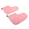 FOMIYES 1 Paire De Cire Chaude Couvre-Pieds Tapis De Bain Chauffant Chauffe-Spa Doublure Facile Cire De Paraffine Pied Cire D