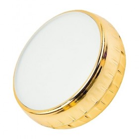 Gomme à cheveux en cristal doré Nano Crystal - Outil dépilation indolore pour femme et homme - Épilateur indolore pour le co