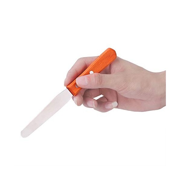 Métal épilation Crème Grattoir Applicateur De Cire Dépilatoire Applicateur De Cire Professionnel En Bois Hygiénique Pour Enle