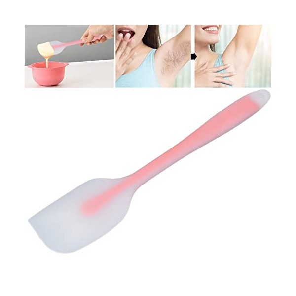 Spatules De Cire Antidérapantes Applicateur Dépilation En Silicone Bâtons De Cire Réutilisables Épilation Résistant à la Cha