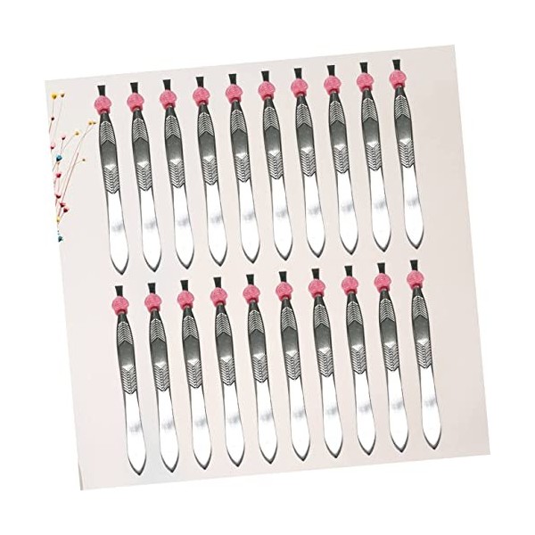 Beavorty Costume En Argent 24 Pièces Costumes De Dames Kit De Maquillage Pince À Cils Pince À Sourcils En Acier Inoxydable Ou