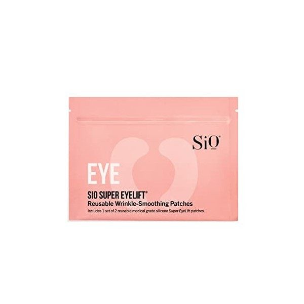 SiO Beauté super eyelift | Eye Patches Anti-rides 2 Alimentation Semaine | Lissage nuit Correctifs silicone pour les yeux et 