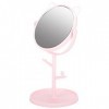 Bagima Miroir de Maquillage, Miroir Cosmétique Mignon, Miroir Cosmétique Rotatif en Forme doreilles de Chat, Miroir de Court