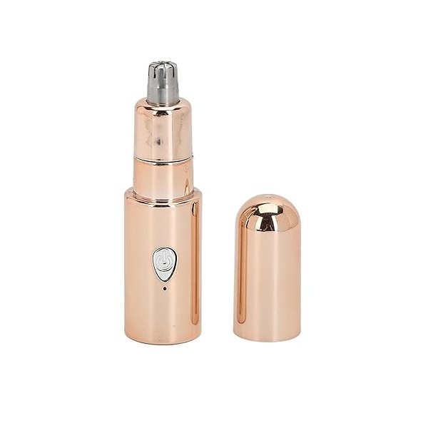 Mini Tondeuse à Poils de Nez, épilateur de Visage Rechargeable pour Hommes et Femmes, Nettoyage Efficace et Doux du Nez, Conc