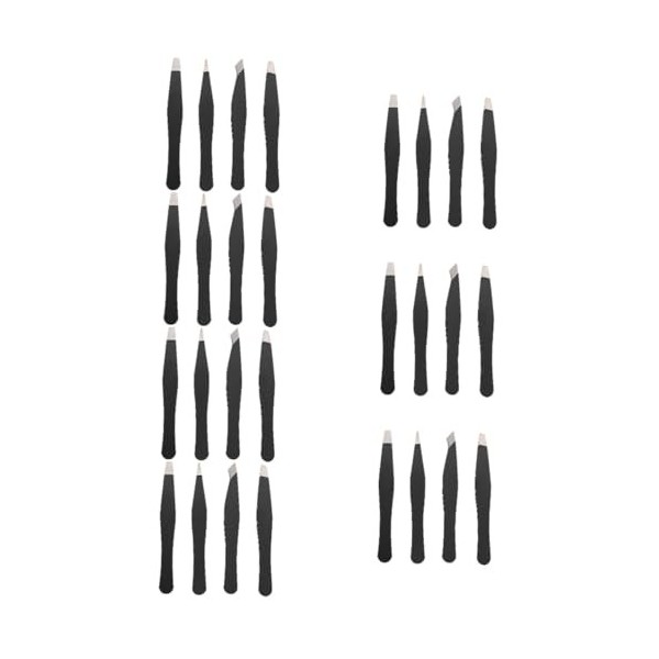 FRCOLOR 4 Pièces Mini Pince À Sourcils Outil DÉpilation Dames Costumes Ongles Fournitures Épilation Du Visage Pour Les Femme