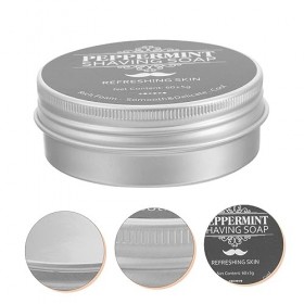 POPETPOP À Raser À Raser De Fabrication Fine Barbe À La Menthe Pinceau De Maquillage De Nettoyage