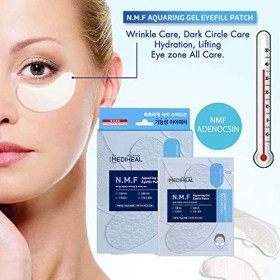 Mediheal NMF Aquaring Gel Eyefill Patch 5 Pouch - Patchs anti-rides sous les yeux, NMF et collagène marin, masque pour les ye