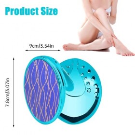 Gomme Epilatoire,Nano Gomme Depilatoire,Gomme Depilatoire Femme,Hair Eraser Outil DéPilation Portable Pour Les Jambes,Outil 