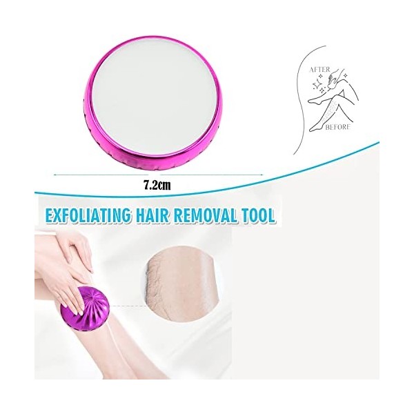 Épilateur DÉpilation Physique Indolore Pour Femme,Epilateur Crystal Hair Eraser,Outil Dépilation Portable - Pour épilation s