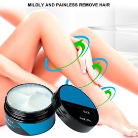 Crème dépilation douce pour les zones sensibles, Crème Dépilatoire Intime, Crème Dépilatoire Indolore Unisexe Crème Dépilato