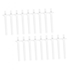 FRCOLOR 50 Pièces De Cire Pour Poils De Nez Élimination De La Cire Du Nez Applicateurs De Cire Jetables Épilateur De Nez Prop