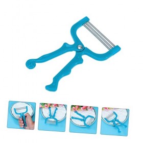 POPETPOP 1 Ensemble 2 Pièces Épilateur Pour Le Visage Enfile-Poils Du Visage Épilation Printemps Outil De Guirlandes De Cheve