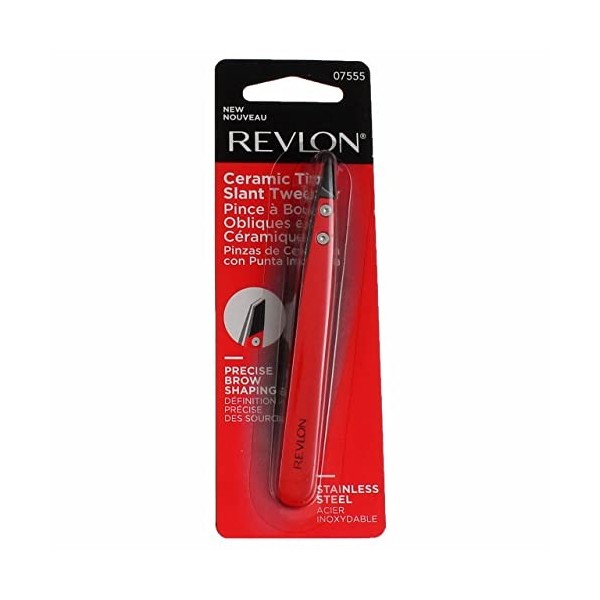 Revlon Pince à épiler avec poignée en céramique.