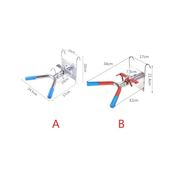 Limtula Outil Castration Porcelets pour Bétail Support Castration en Acier Inoxydable pour Castration Petits Animaux Outil Ca