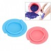 Bol de Pot de Cire en Silicone, Bol de Cire en Silicone Rose Bleu sécurité Antiadhésif pour le Nez