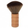 Brosse de Rasage Moussante, Brosse de Rasage Portative en Nylon pour Hommes pour épilation Cassée pour Hommes pour Salon