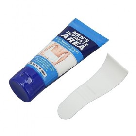 Crème Dépilatoire Indolore, Inhibiteur de Lissage Doux de la Peau pour Parties Intimes, 60 G