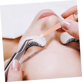 FOMIYES Pincettes À Cils Roses En Acier Inoxydable Petits Outils 4 Pièces