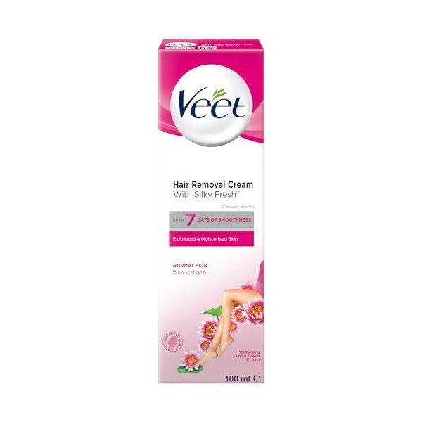 Veet Hair Removal Cream Normal Skin Lotus Milk & Jasmine Fragrance 100ml