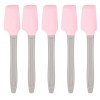 POPETPOP 5 Pièces Appliquer Une Spatule De Cire Spatule De Maquillage En Silicone Spatule Grattoir De Pot Petite Spatule Pour