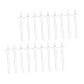 minkissy 50Pcs Kit De Nettoyage De De Cire De Cheveux De Nez Costumes Pour Hommes Dame Outils Tige De Cire De Nez Bâtons De C