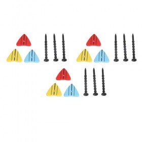 Tees de Golf à Hauteur Réglable, Marqueur de Position de Balle de Golf, Piquets à Ongles, Accessoires Dentraînement de Golf 