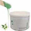 Purewax Cire dépilation en Pot professionnel et premium - épilation Avec bande | Vert TeaTree 400 ml, 1 Pot 