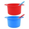 Bekecidi Lot de 2 doublures de chauffe-cire en silicone avec spatule de cire, kit de cire réutilisable pour chauffe-cire, pot