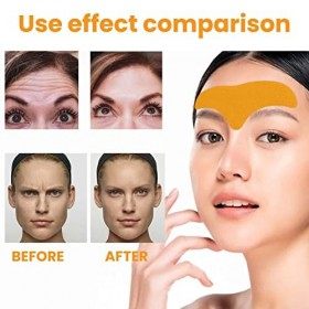 10 pièces/boîte de patchs pour les plis du visage | Patchs anti-rides sur le front et entre les yeux | Ruban adhésif pour le 