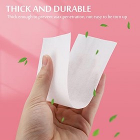 Frcolor 100pcs Épilation professionnelle pour le visage et le corps Épilation non tissée Epilateur Non-tissé