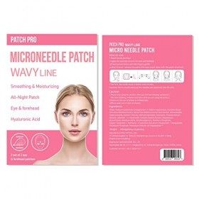 PATCH PRO MICRO NEEDLE PATCH WAVY LINE Traitement de nuit pour les rides du front, les rides des yeux et le relâchement cutan