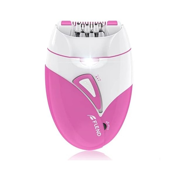 Épilateur Electrique Femme Épilateur Facial Et épilation Du Corps Tondeuse à Sourcils Avec Lumière LED Pour Le Visage Les Ais