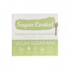 Sugar Coated Hair Removal Wax Kit for Underarms, Sugar Wax for Underarm Hair Removal with Wax Strips, Gentle and Non-Damaging