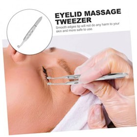 FRCOLOR Glande De Meibomius Pinces De Massage Extension De Cils Pince À Épiler Outils De Maquillage Outils De Beauté Pince À 