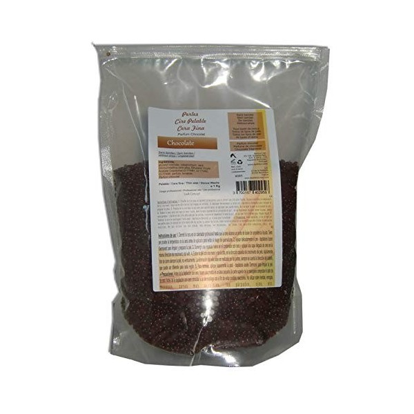 Storepil - Perles de Cire à épiler PELABLE CHOCOLAT - 1kg pour épilation