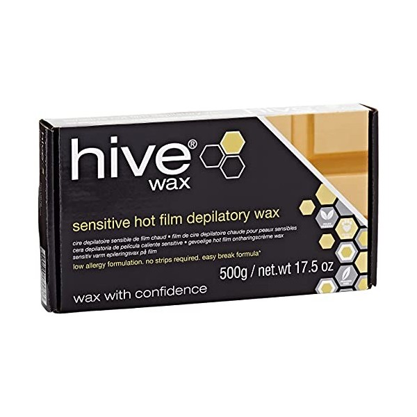 Hive Sensitive Hot Film Depilatory Wax 500 g 