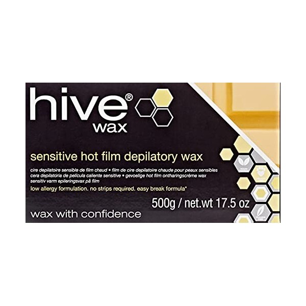 Hive Sensitive Hot Film Depilatory Wax 500 g 