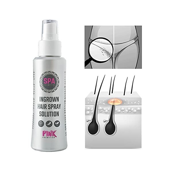 PINK Ingrown Hair Spray Solution