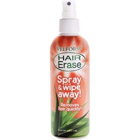 Spray dépilatoire Velform Hair Erase - Retire les poils sans douleur
