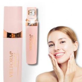 Épilation du corps Velform Epilwiz, système dépilation avancé avec lumière LED, tête plaquée or 18 carats, tous les âges et 